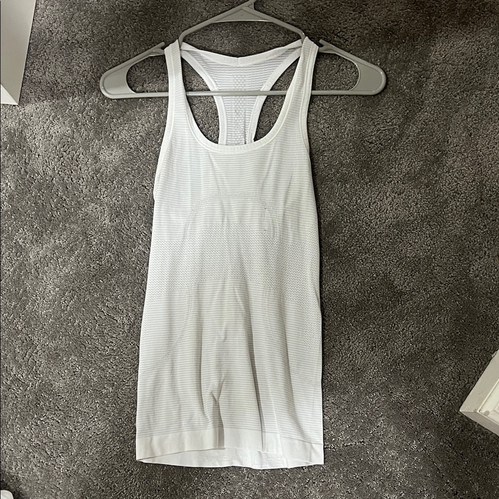 lululemon athletica White Tank Top